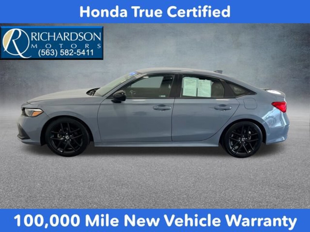 Certified 2024 Honda Civic Sport Sedan