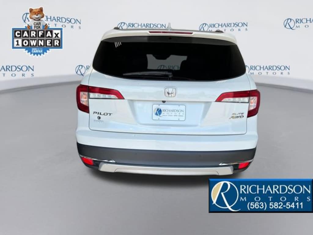 Certified 2020 Honda Pilot Elite AWD SUV