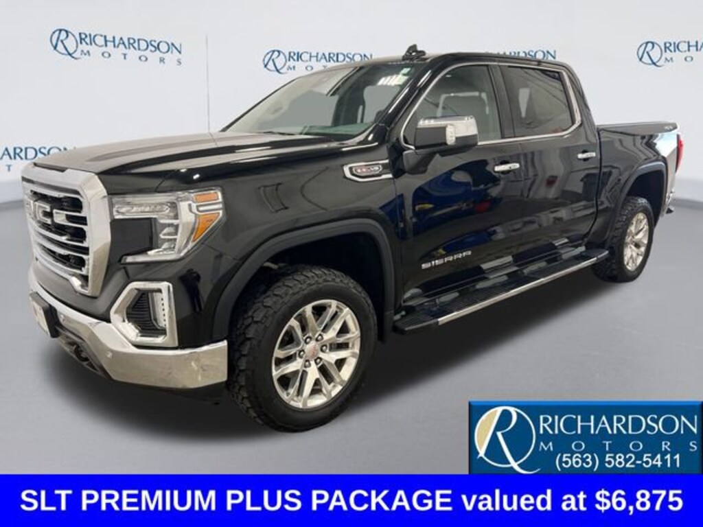 Used 2019 GMC Sierra 1500 SLT Truck Crew Cab