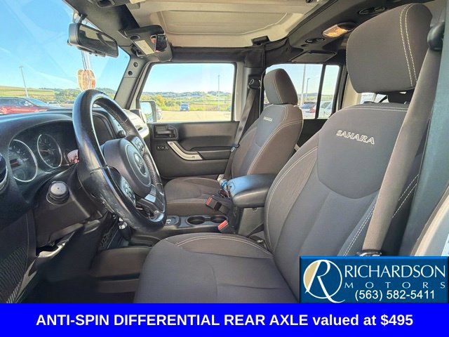 Used 2017 Jeep Wrangler JK Unlimited Sahara 4x4 SUV