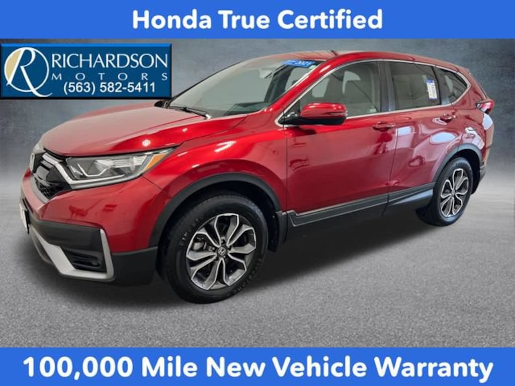 Certified 2021 Honda CR-V EX AWD SUV