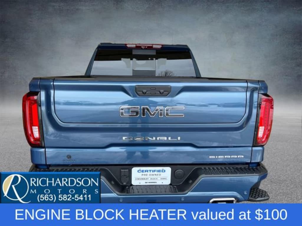 Certified 2025 GMC Sierra 1500 Denali Ultimate Truck Crew Cab