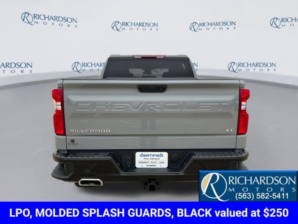 Certified 2024 Chevrolet Silverado 1500 LT Trail Boss Truck Crew Cab