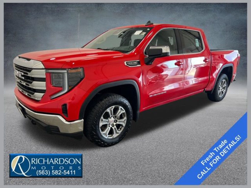 Used 2022 GMC Sierra 1500 SLE Truck Crew Cab
