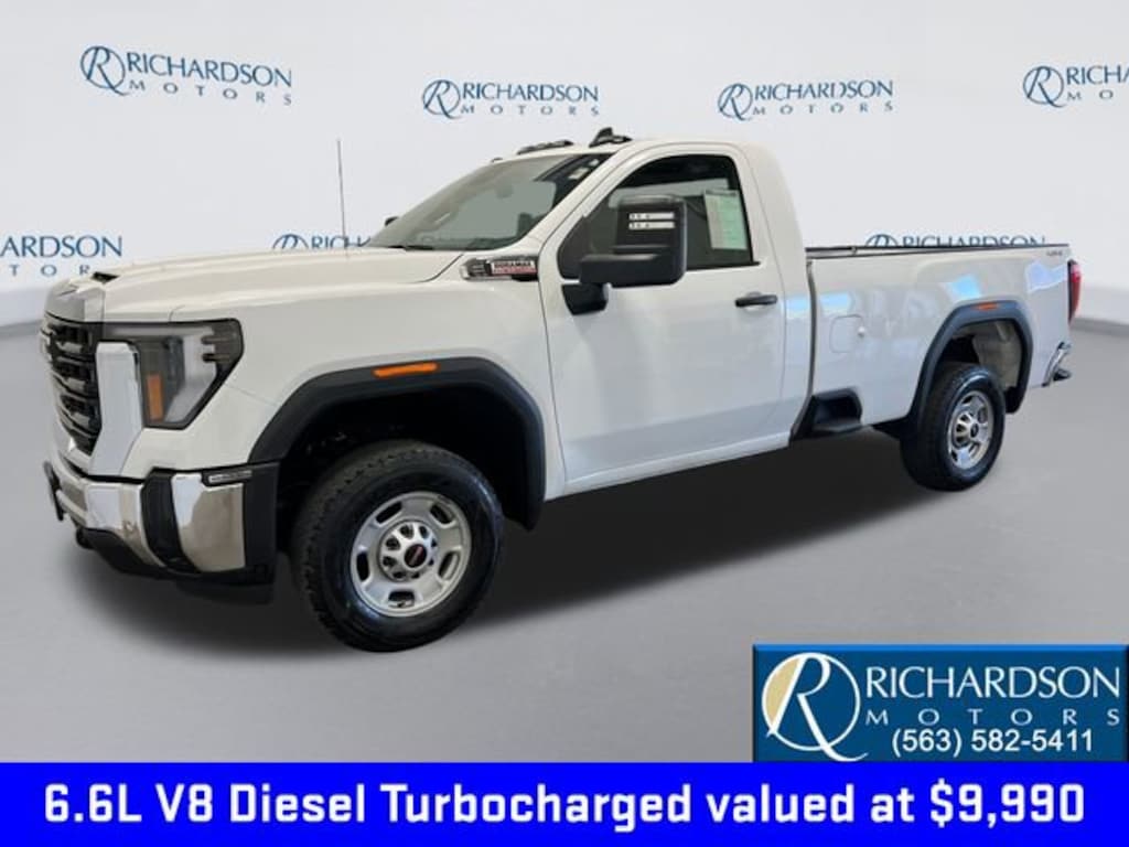 Certified 2025 GMC Sierra 2500 HD Pro Truck Regular Cab