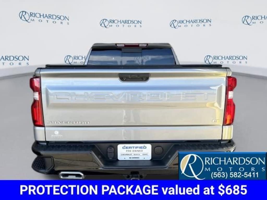 Certified 2023 Chevrolet Silverado 1500 LT Trail Boss Truck Crew Cab