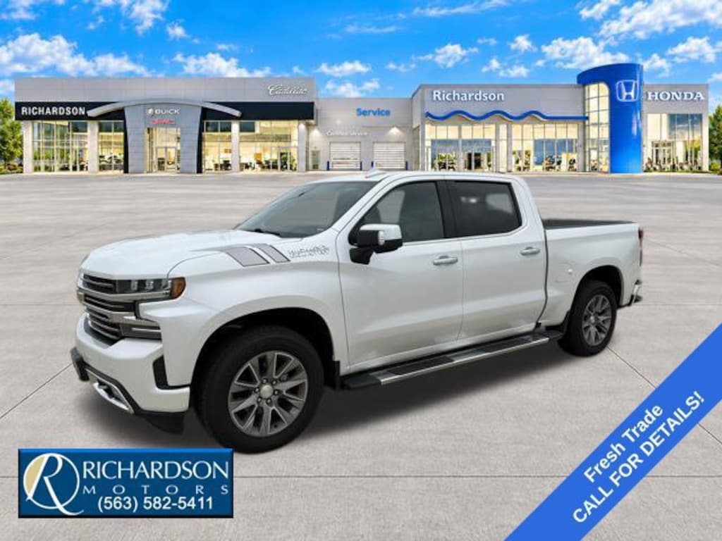 Used 2019 Chevrolet Silverado 1500 High Country Truck Crew Cab