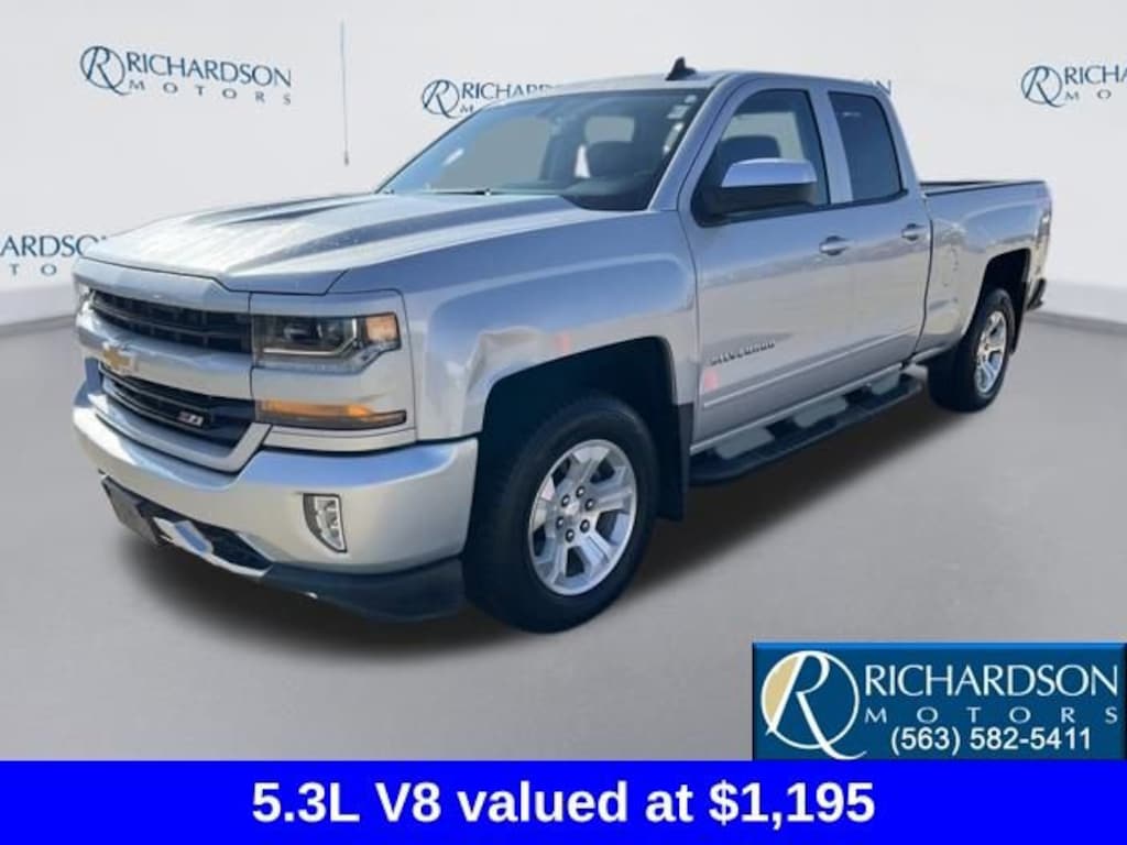 Used 2018 Chevrolet Silverado 1500 LT w/2LT Truck Double Cab