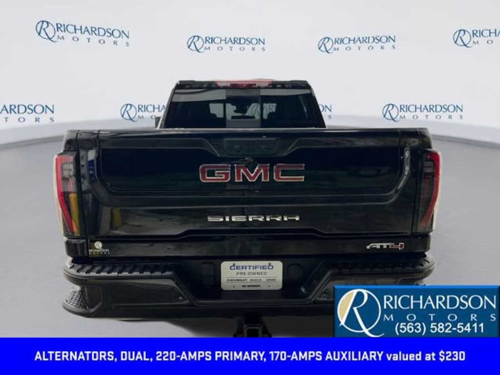 Certified 2025 GMC Sierra 2500 HD AT4 Truck Crew Cab