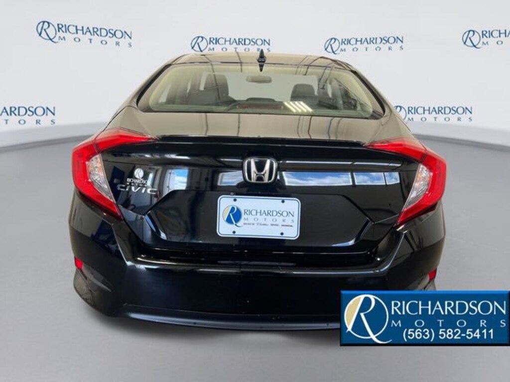 Certified 2018 Honda Civic EX-L Sedan