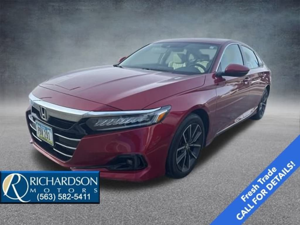 Certified 2021 Honda Accord EX-L 1.5T Sedan