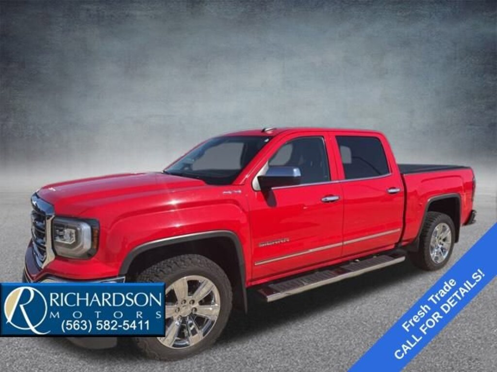 Used 2018 GMC Sierra 1500 SLT Truck Crew Cab