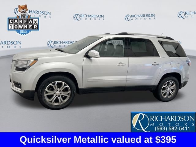 Used 2016 GMC Acadia SLT-1 with VIN 1GKKVRKD0GJ169734 for sale in Dubuque, IA