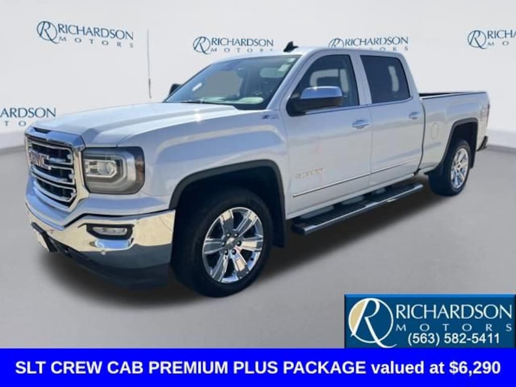 Used 2016 GMC Sierra 1500 SLT Truck Crew Cab