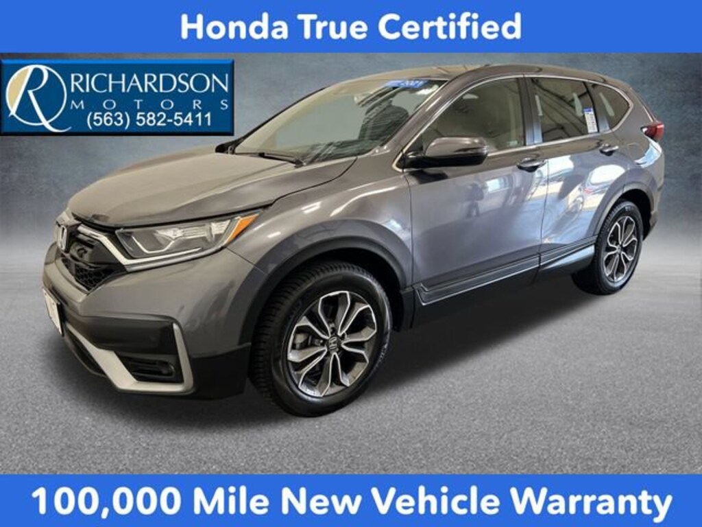 Certified 2021 Honda CR-V EX-L AWD SUV