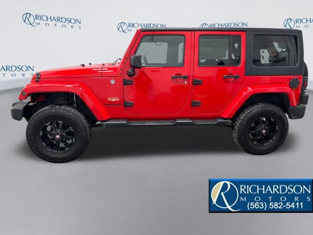 Used 2015 Jeep Wrangler Unlimited Sahara 4x4 SUV