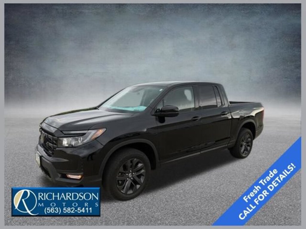 Certified 2025 Honda Ridgeline Sport Truck Crew Cab