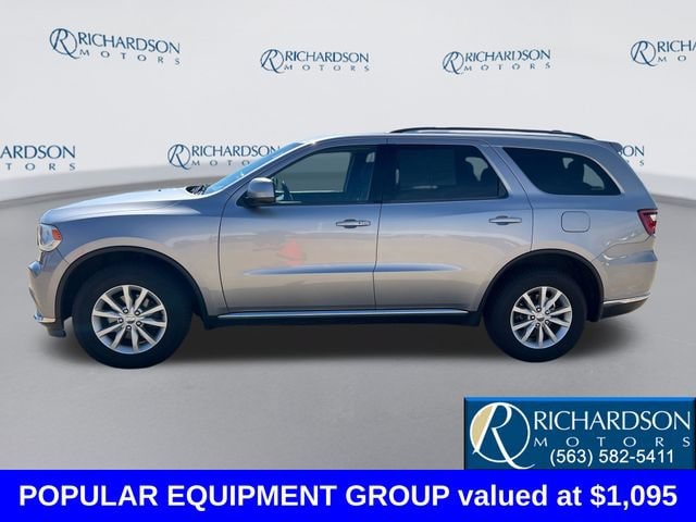 Used 2015 Dodge Durango SXT with VIN 1C4RDJAG6FC760955 for sale in Dubuque, IA