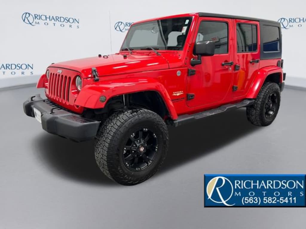 Used 2015 Jeep Wrangler Unlimited Sahara 4x4 SUV