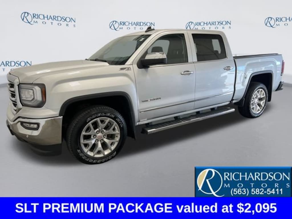 Used 2016 GMC Sierra 1500 SLT Truck Crew Cab