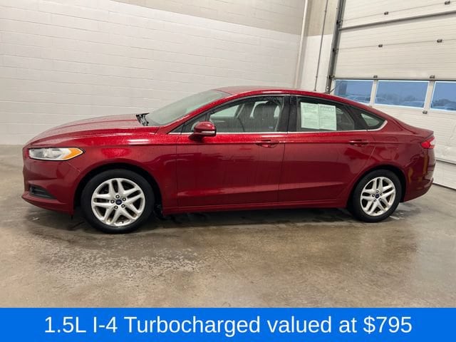 Used 2014 Ford Fusion SE with VIN 3FA6P0HD5ER356048 for sale in Dubuque, IA