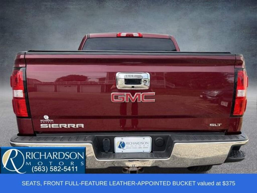 Used 2015 GMC Sierra 1500 SLT Crew Cab Value Package Truck Crew Cab
