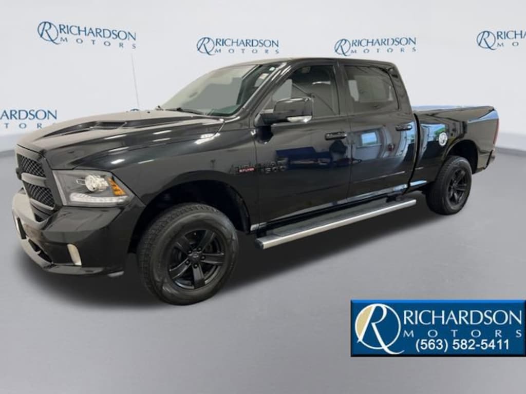 Used 2017 Ram 1500 Night Truck Crew Cab