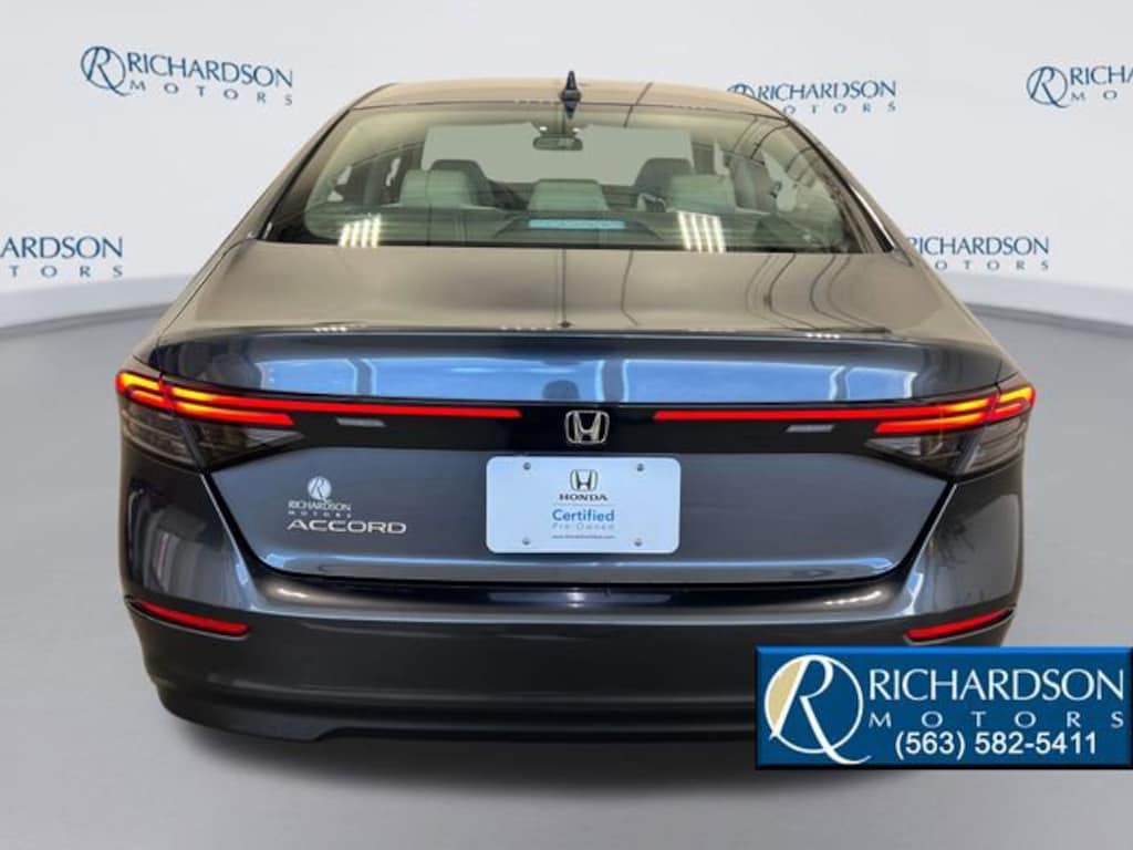Certified 2024 Honda Accord EX Sedan