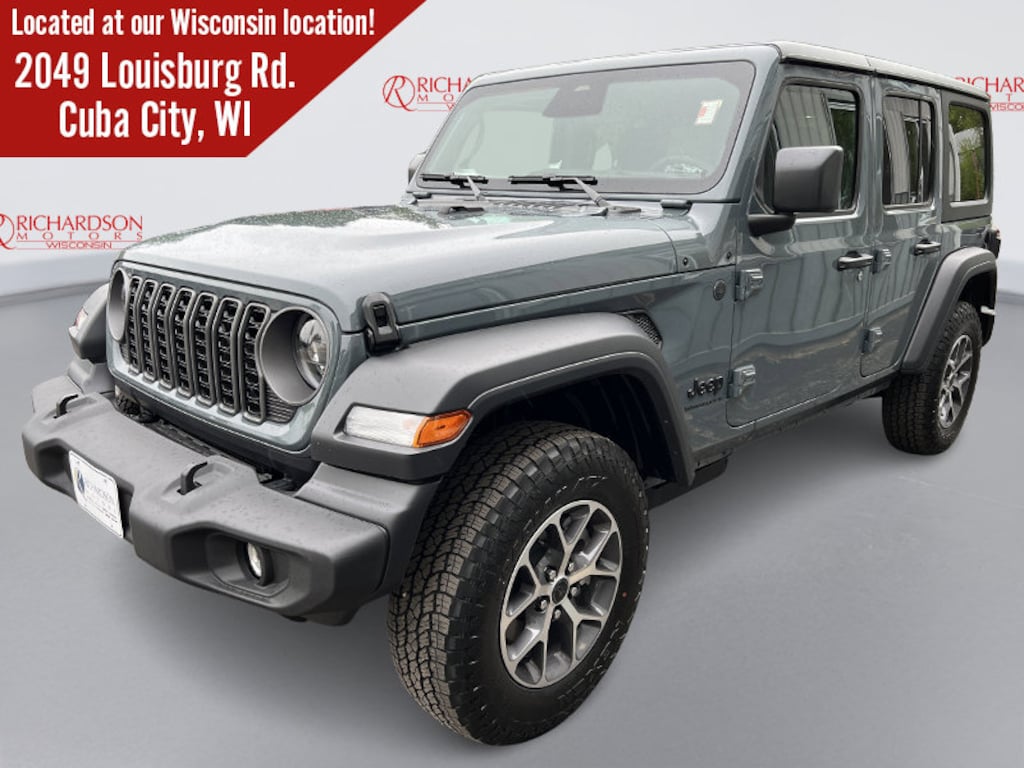New 2026 Jeep Wrangler 4-DOOR SPORT S Sport Utility