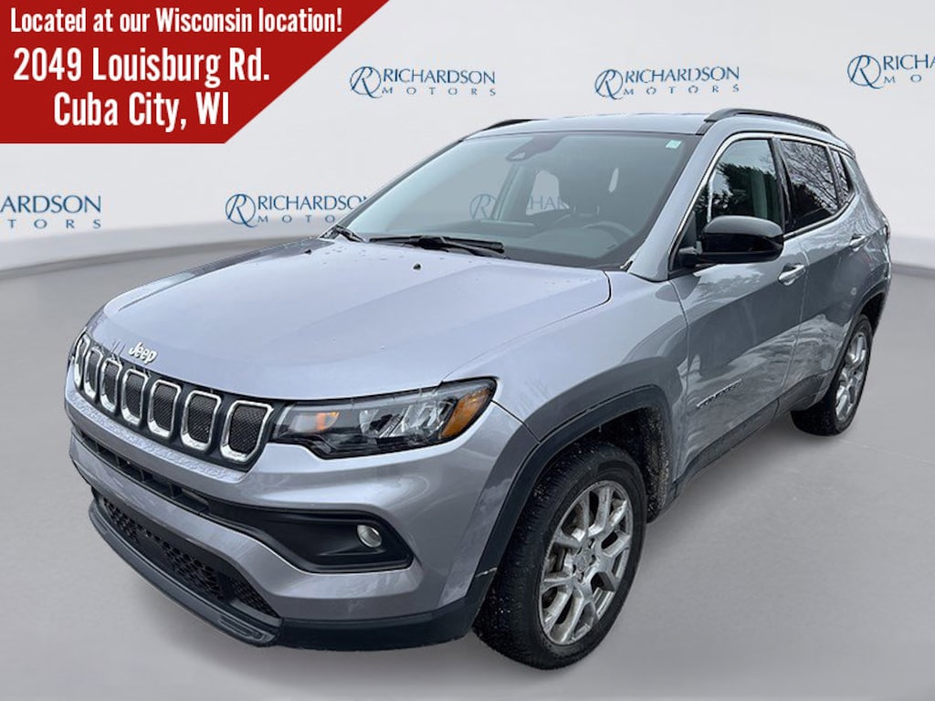 Certified 2022 Jeep Compass Latitude Lux SUV