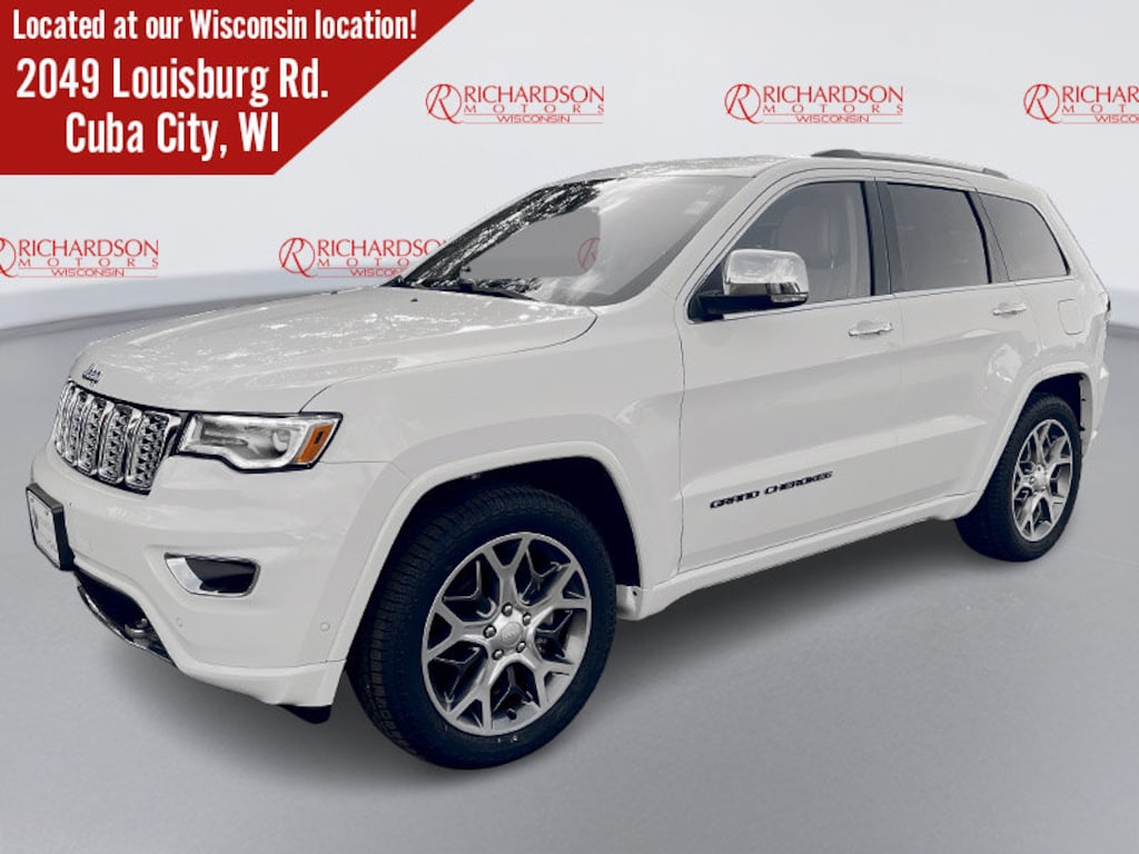 Certified 2019 Jeep Grand Cherokee Overland SUV