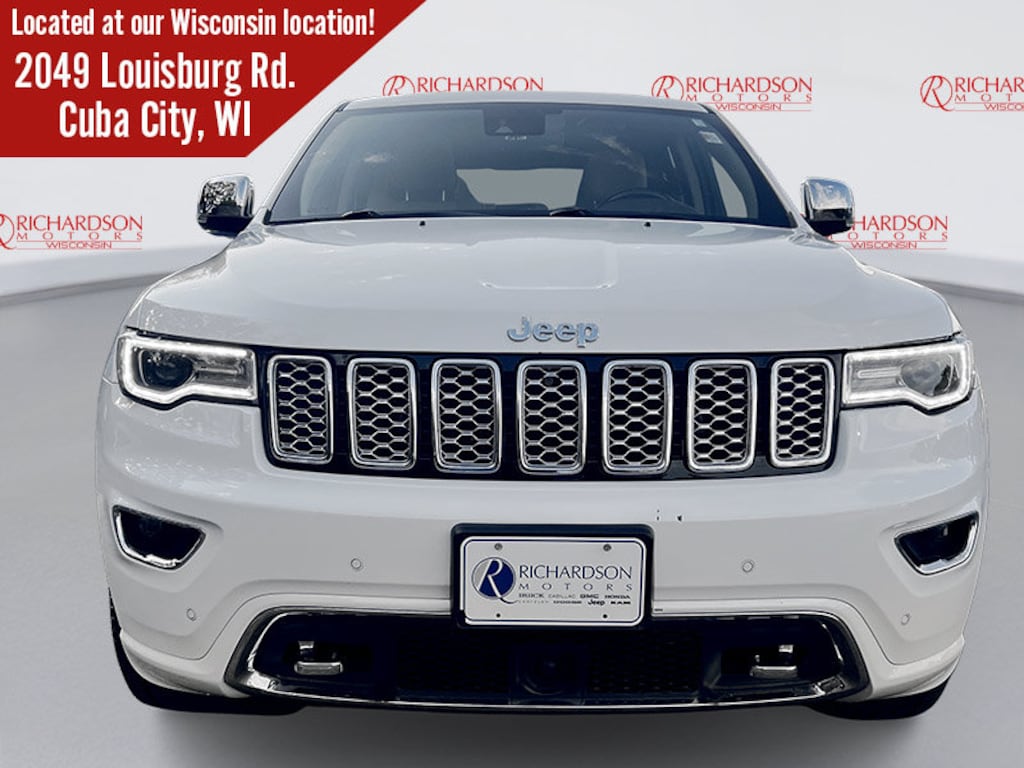 Certified 2019 Jeep Grand Cherokee Overland SUV