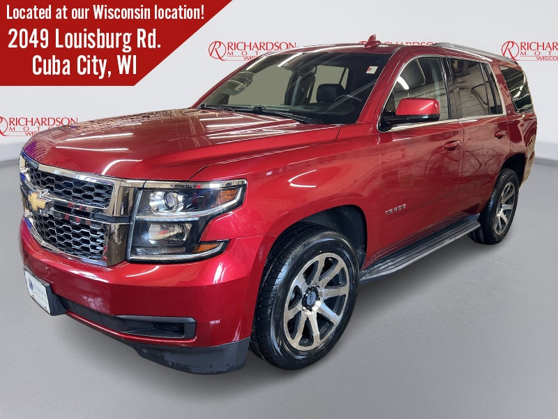 Crystal Red Tintcoat 2015 Chevrolet Tahoe SUV / Crossover Four-Wheel Drive Automatic