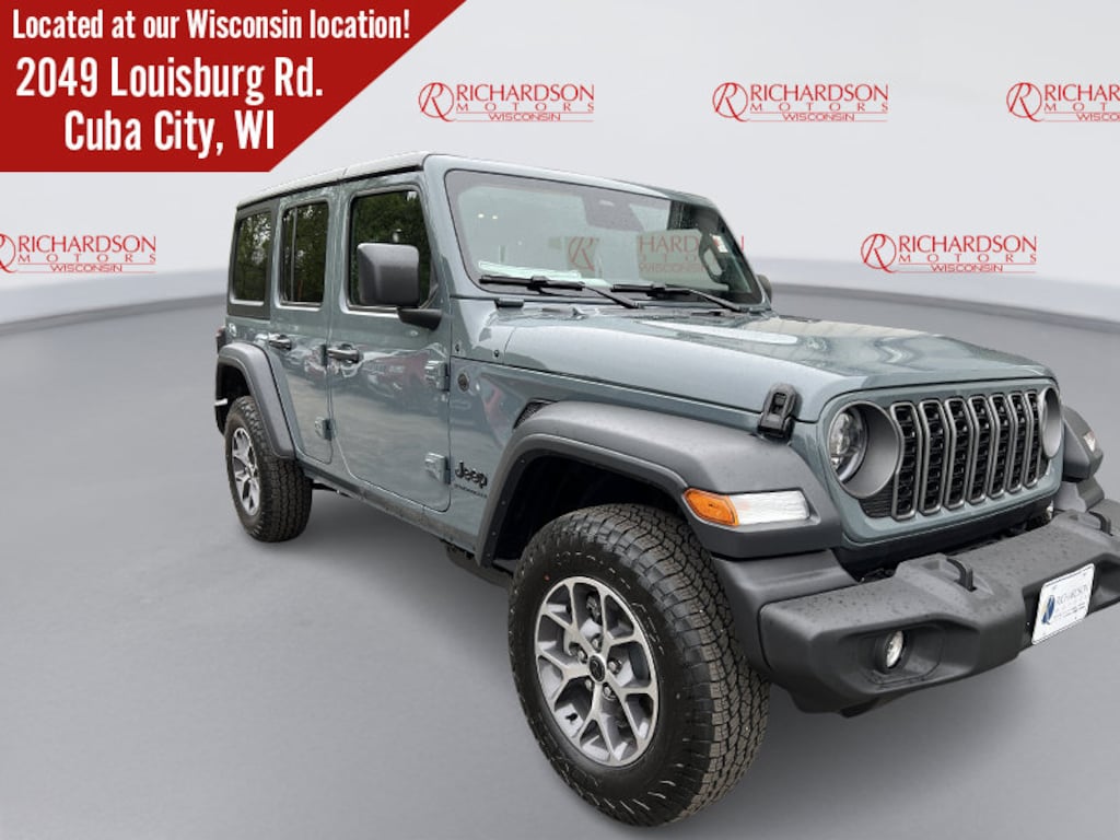 New 2026 Jeep Wrangler 4-DOOR SPORT S Sport Utility