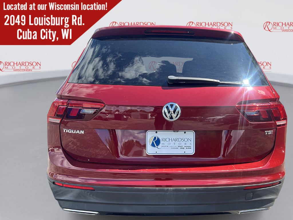 Certified 2018 Volkswagen Tiguan 2.0T S SUV
