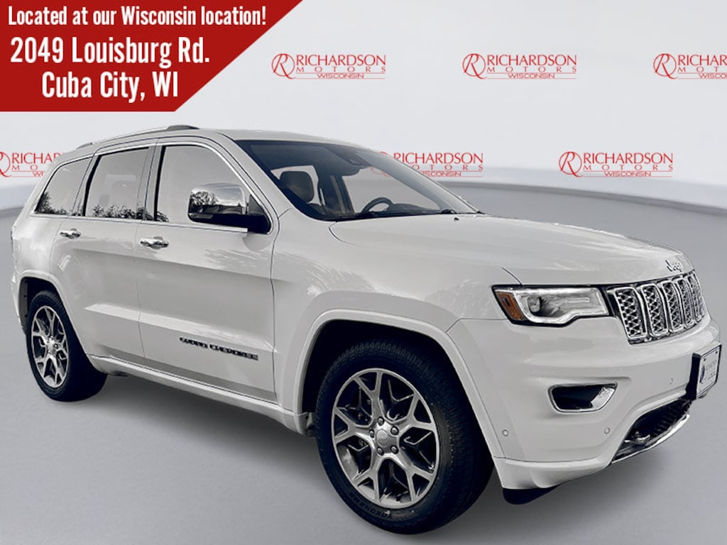 Certified 2019 Jeep Grand Cherokee Overland SUV