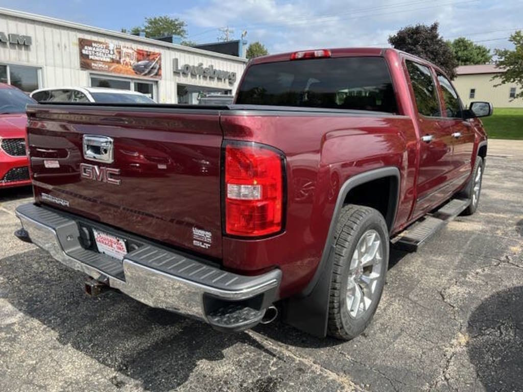 Used 2015 GMC Sierra 1500 SLT Crew Cab Value Package Truck Crew Cab