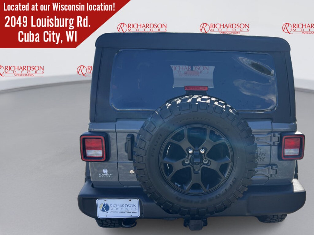 Certified 2023 Jeep Wrangler 2-DOOR SPORT 4X4 SUV