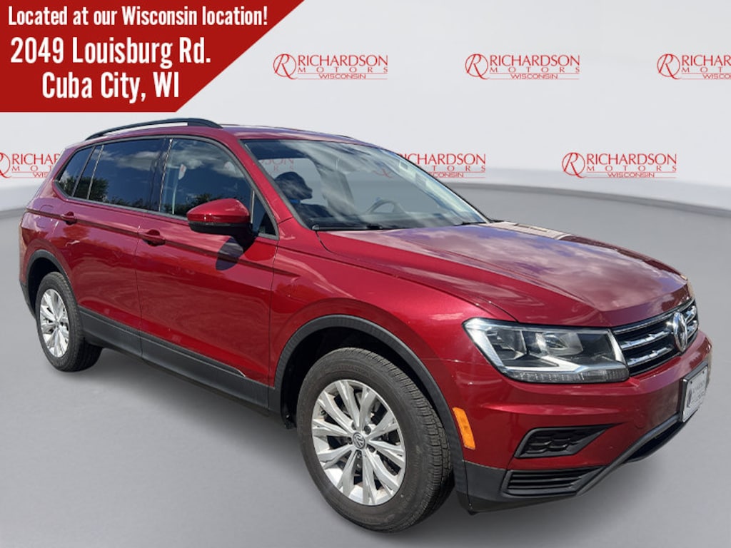 Certified 2018 Volkswagen Tiguan 2.0T S SUV