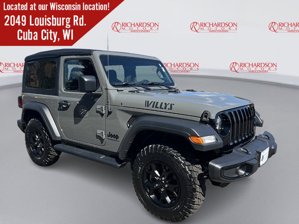 Certified 2023 Jeep Wrangler 2-DOOR SPORT 4X4 SUV