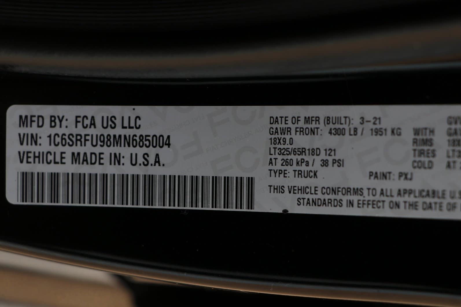 2021 RAM Ram 1500 Pickup TRX - Photo 36