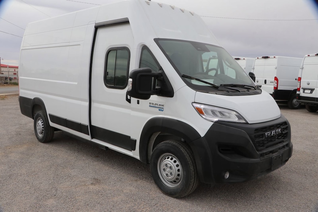 New 2025 Ram ProMaster PROMASTER EV STEP VAN SUPER HIGH ROOF 159' WB EXT Cargo Van