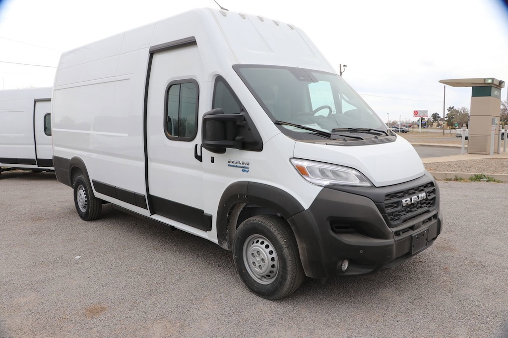 New 2025 Ram ProMaster PROMASTER EV STEP VAN SUPER HIGH ROOF 159' WB EXT Cargo Van