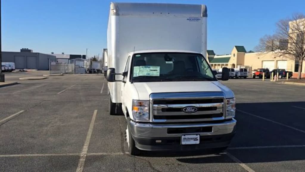New 2026 Ford E-450 Cutaway Base 16ft Box Body