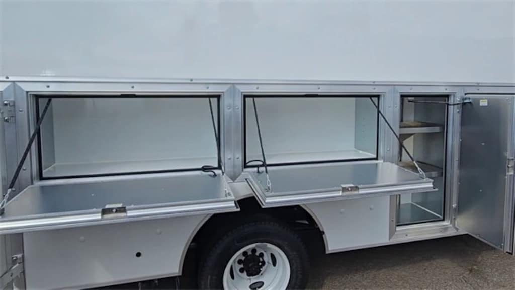 New 2026 Ford E-450 Cutaway Base 14 Ft DuraCube Max Utility Body