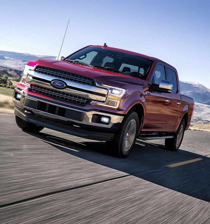2018 Ford F-150 in Ruby Red 2018 Ford F-150 in Ruby Red