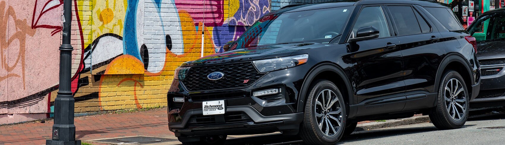 2020 Ford Explorer Black