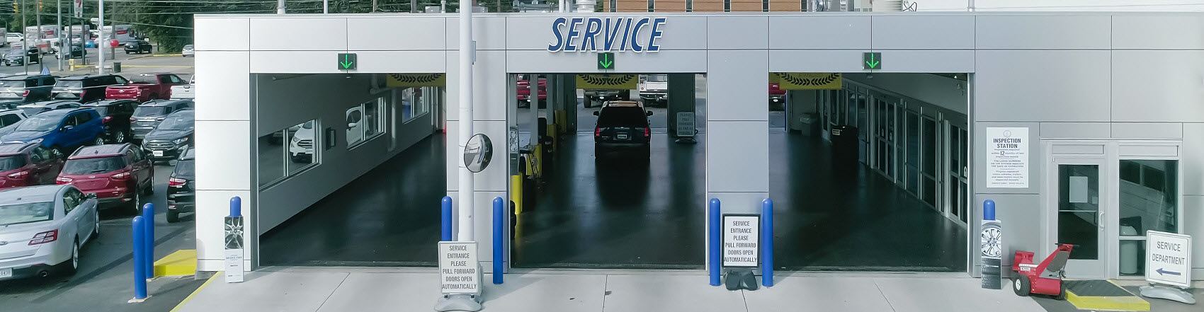 Richmond Ford Lincoln Service Bays