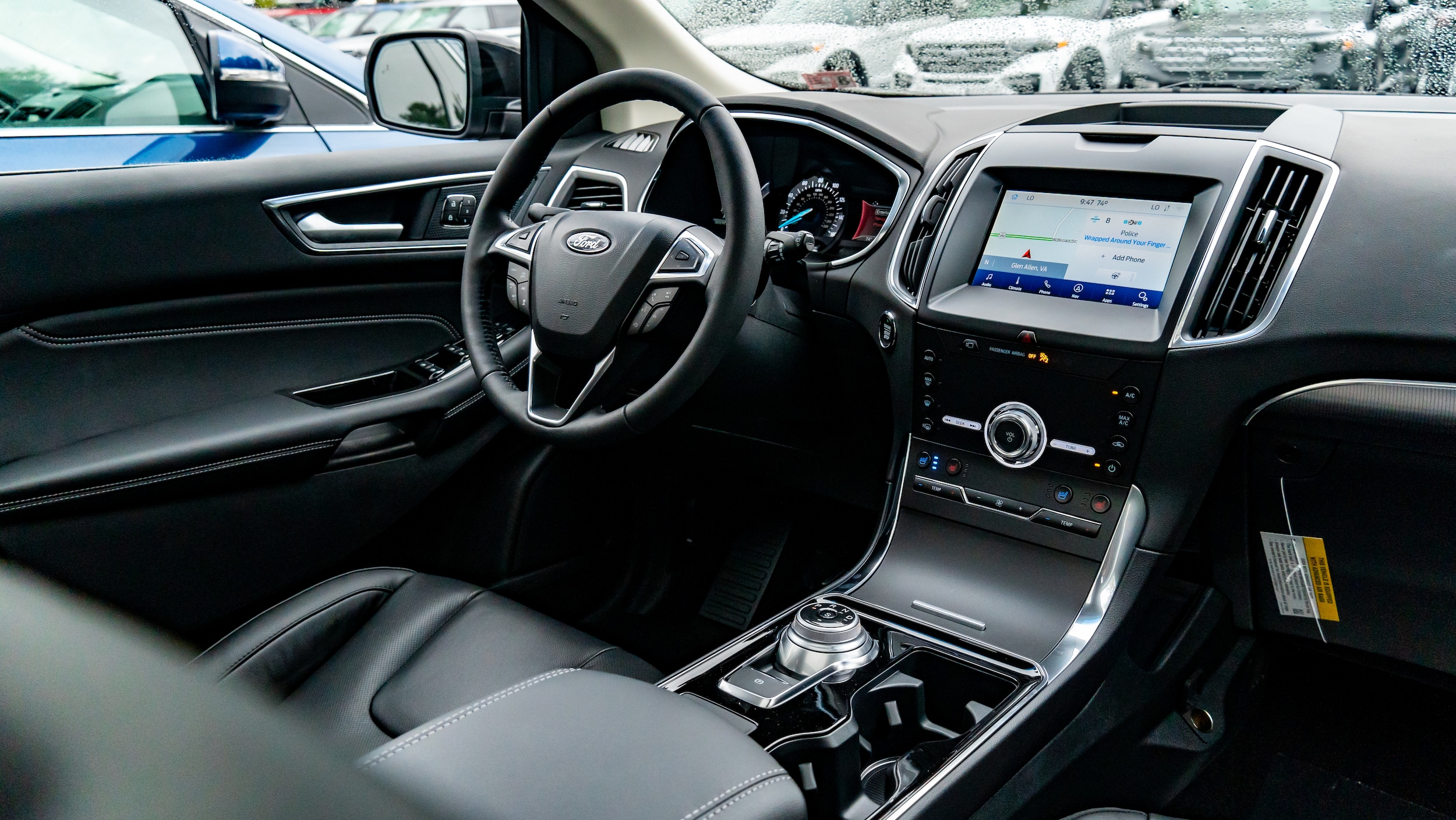 2017 ford edge interior