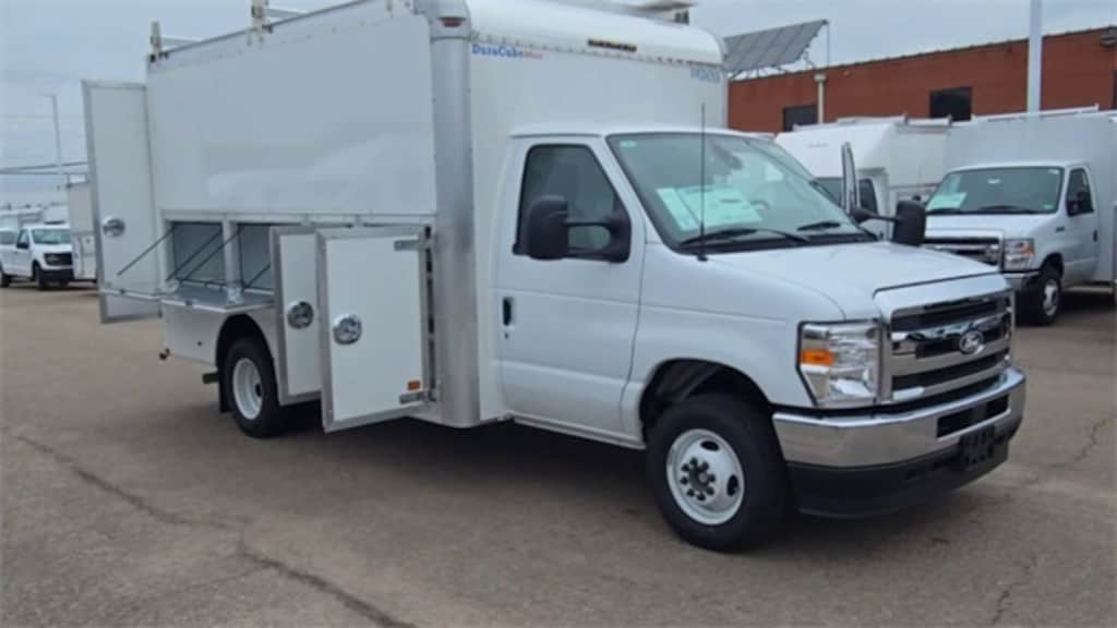 New 2026 Ford E-450 Cutaway Base 12Ft Dura Cube Max Utility Body